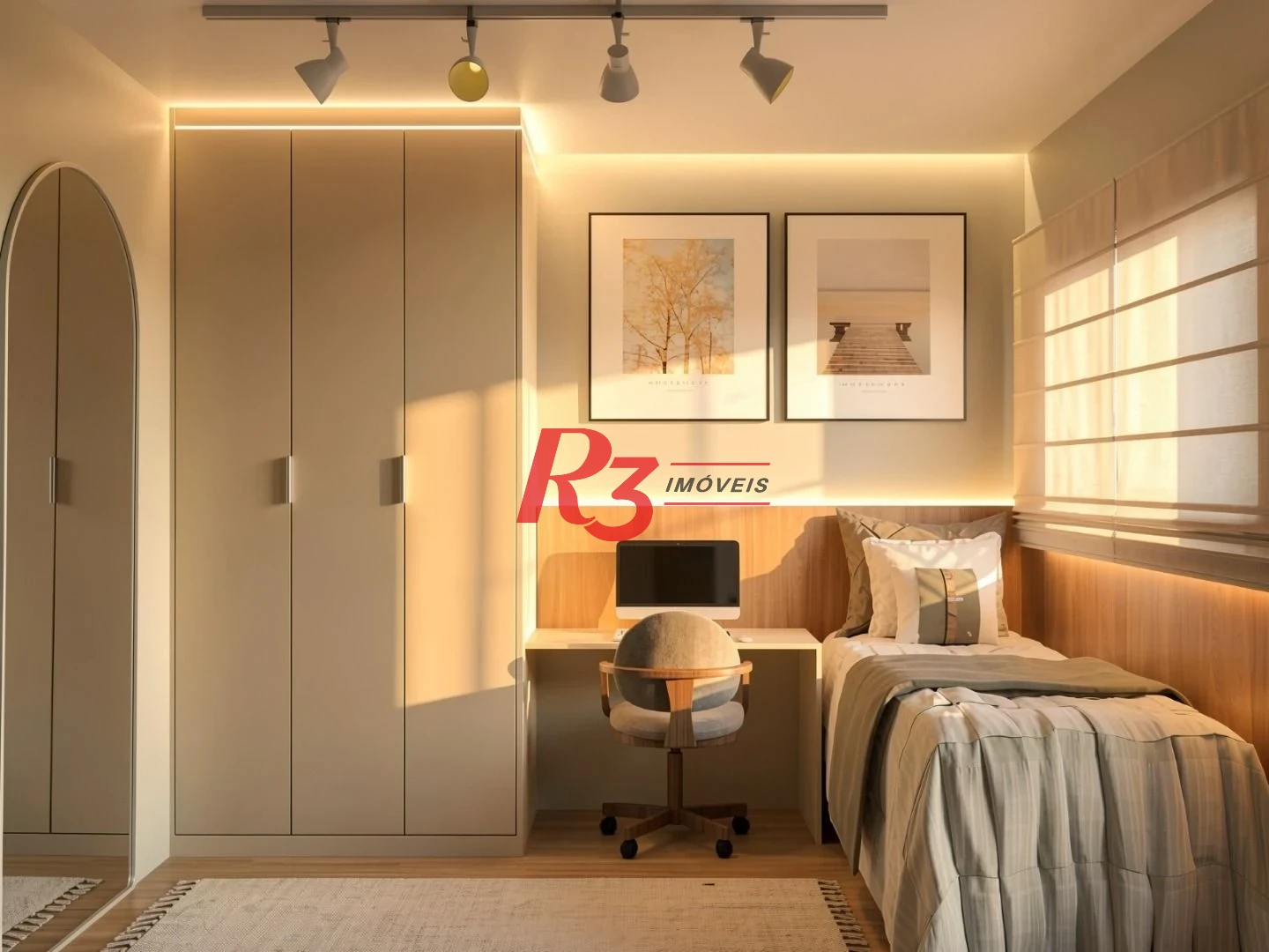 Apartamento com 2 dormitórios à venda, 63 m² por R$ 600.000,00 - Gonzaga - Santos/SP