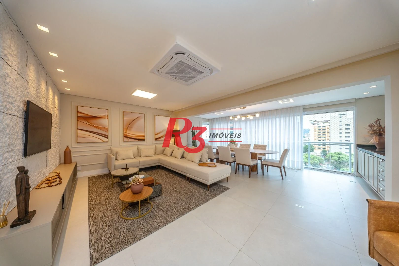 Apartamento com 3 suítes à venda, 181 m² por R$ 2.980.000 - Gonzaga - Santos/SP