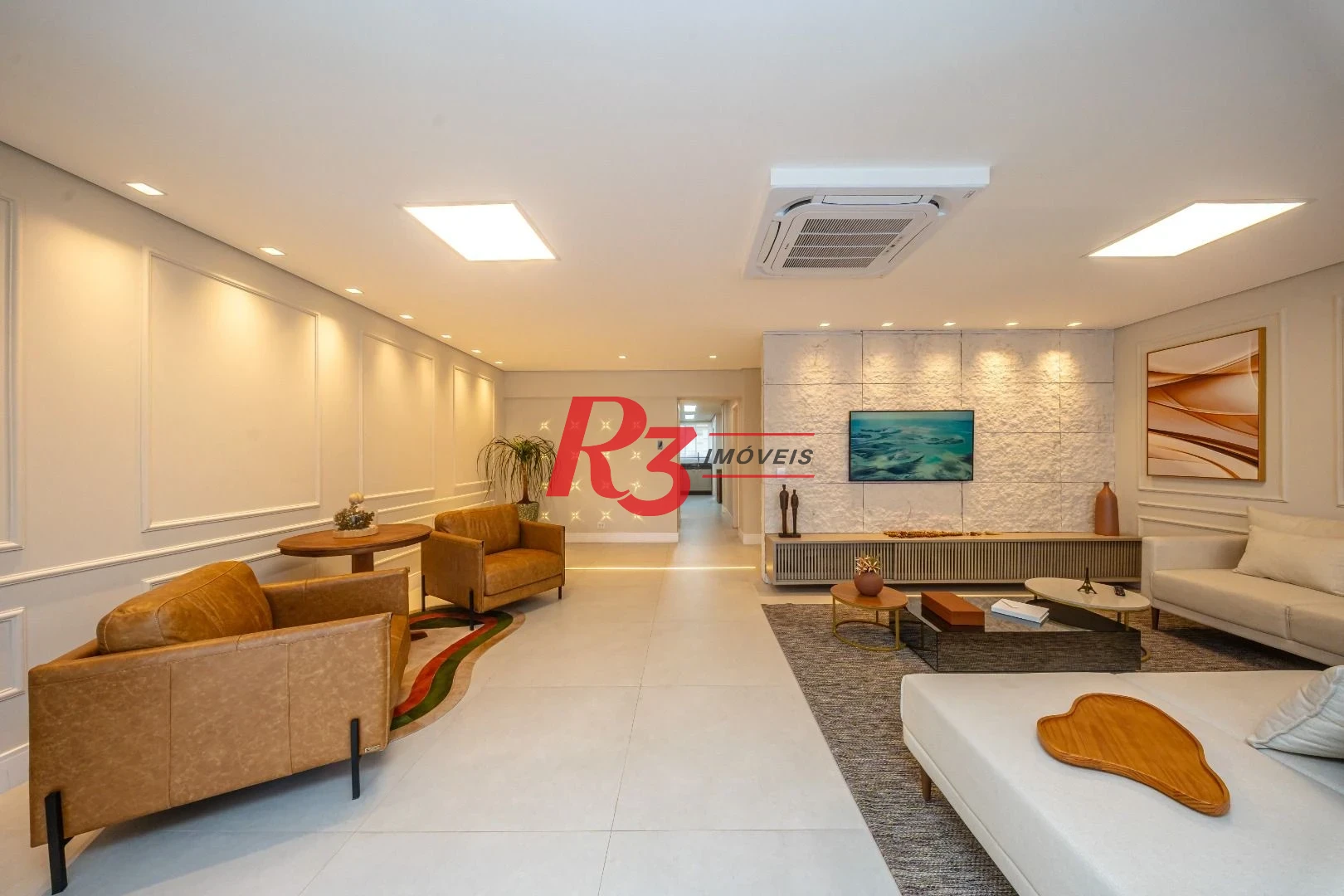Apartamento com 3 suítes à venda, 181 m² por R$ 2.980.000 - Gonzaga - Santos/SP