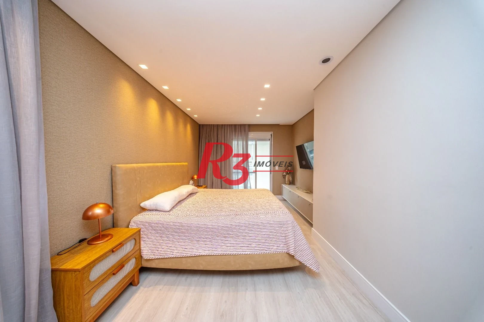 Apartamento com 3 suítes à venda, 181 m² por R$ 2.980.000 - Gonzaga - Santos/SP