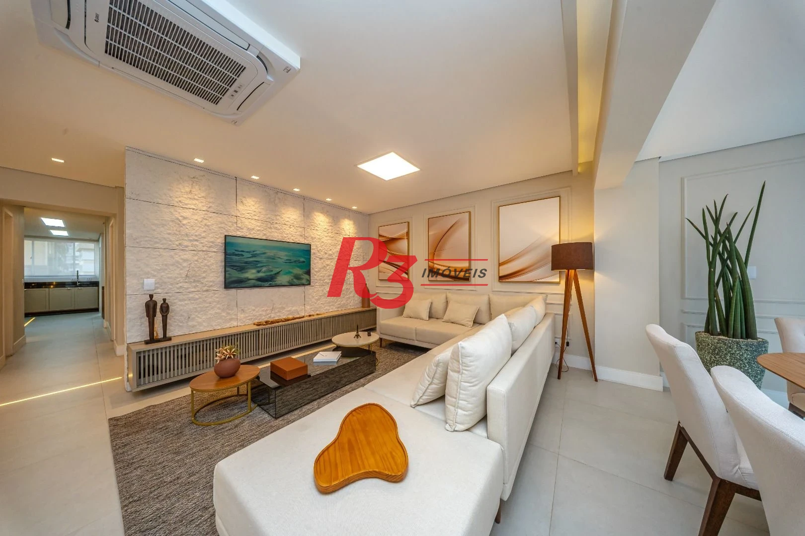 Apartamento com 3 suítes à venda, 181 m² por R$ 2.980.000 - Gonzaga - Santos/SP