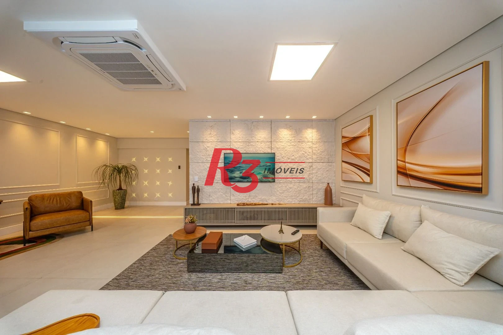 Apartamento com 3 suítes à venda, 181 m² por R$ 2.980.000 - Gonzaga - Santos/SP