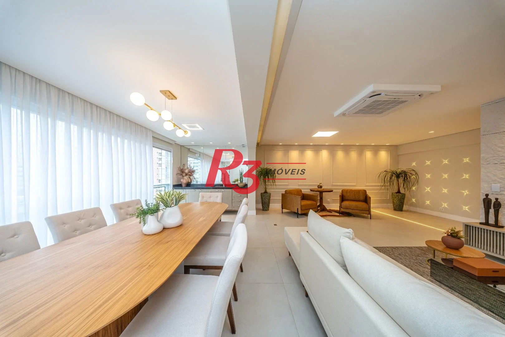 Apartamento com 3 suítes à venda, 181 m² por R$ 2.980.000 - Gonzaga - Santos/SP
