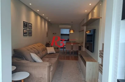 Apartamento com 3 dormitórios à venda, 87 m² por R$ 1.179.900,00 - José Menino - Santos/SP