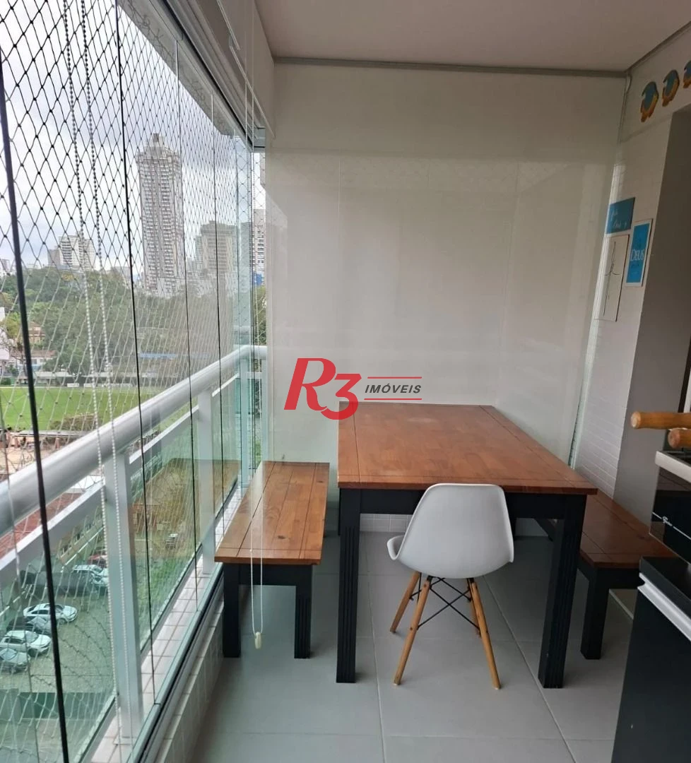 Apartamento com 3 dormitórios à venda, 87 m² por R$ 1.179.900,00 - José Menino - Santos/SP