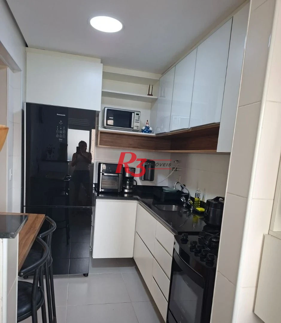 Apartamento com 3 dormitórios à venda, 87 m² por R$ 1.179.900,00 - José Menino - Santos/SP