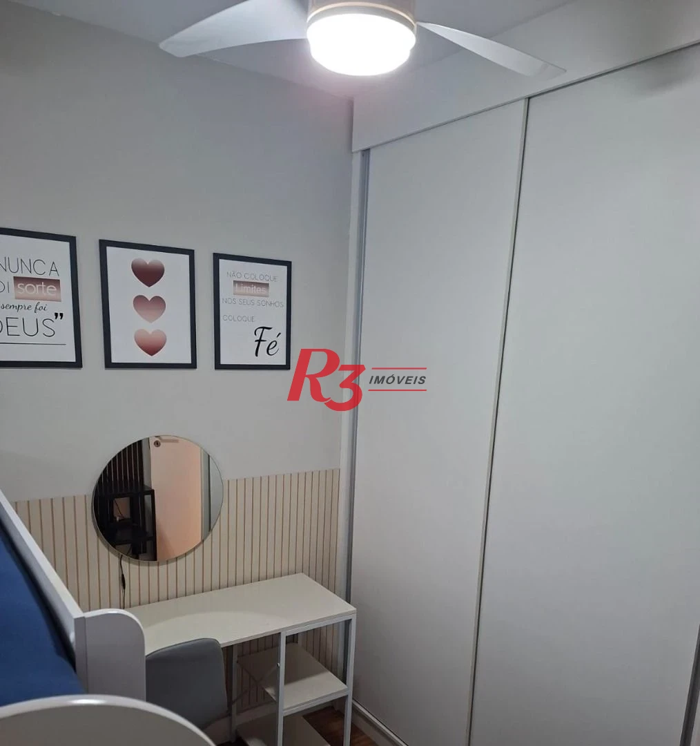 Apartamento com 3 dormitórios à venda, 87 m² por R$ 1.179.900,00 - José Menino - Santos/SP