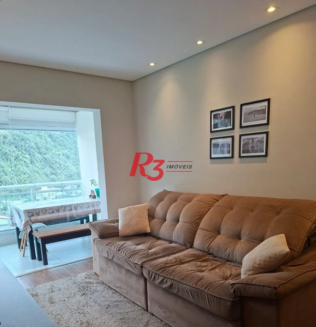 Apartamento com 3 dormitórios à venda, 87 m² por R$ 1.179.900,00 - José Menino - Santos/SP