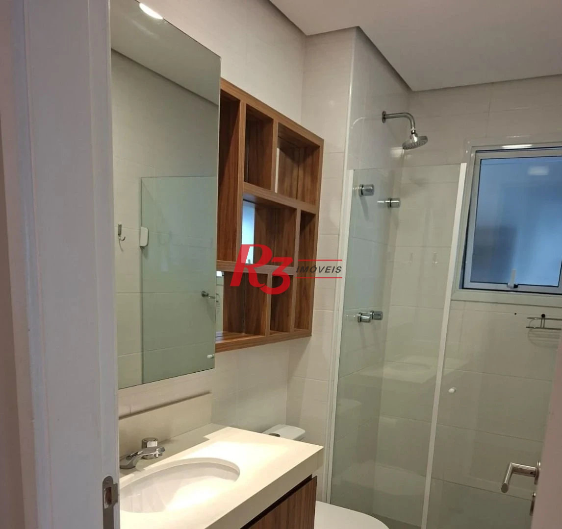 Apartamento com 3 dormitórios à venda, 87 m² por R$ 1.179.900,00 - José Menino - Santos/SP