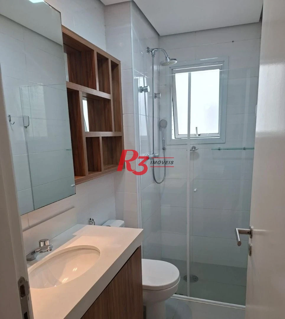Apartamento com 3 dormitórios à venda, 87 m² por R$ 1.179.900,00 - José Menino - Santos/SP