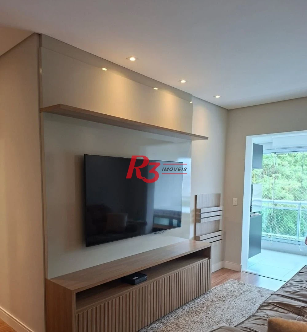 Apartamento com 3 dormitórios à venda, 87 m² por R$ 1.179.900,00 - José Menino - Santos/SP