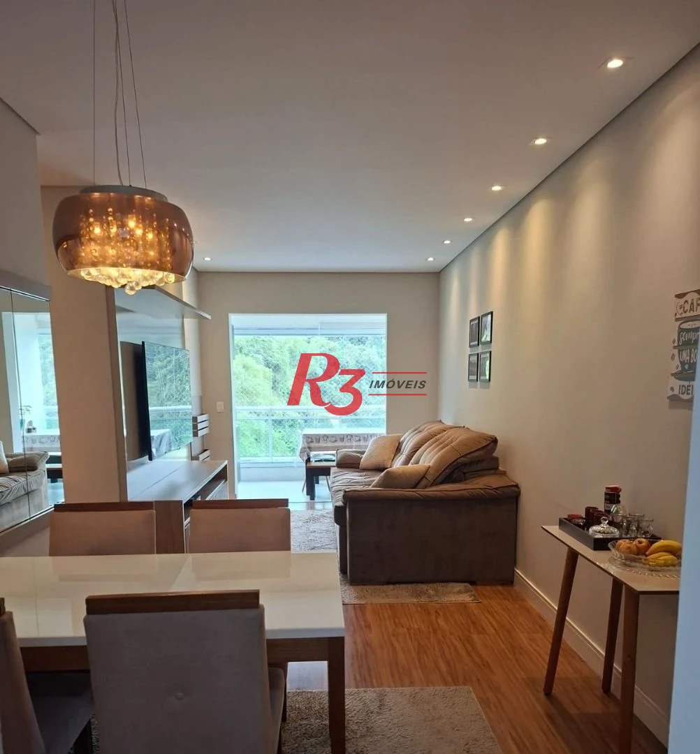 Apartamento com 3 dormitórios à venda, 87 m² por R$ 1.179.900,00 - José Menino - Santos/SP