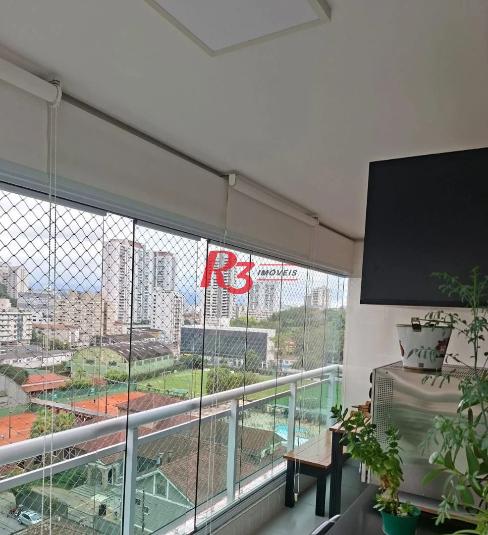 Apartamento com 3 dormitórios à venda, 87 m² por R$ 1.179.900,00 - José Menino - Santos/SP