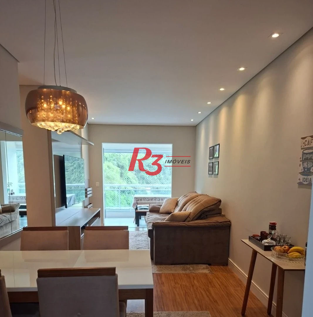 Apartamento com 3 dormitórios à venda, 87 m² por R$ 1.179.900,00 - José Menino - Santos/SP