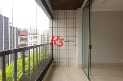 Apartamento à venda, 87 m² por R$ 1.050.000,00 - Gonzaga - Santos/SP