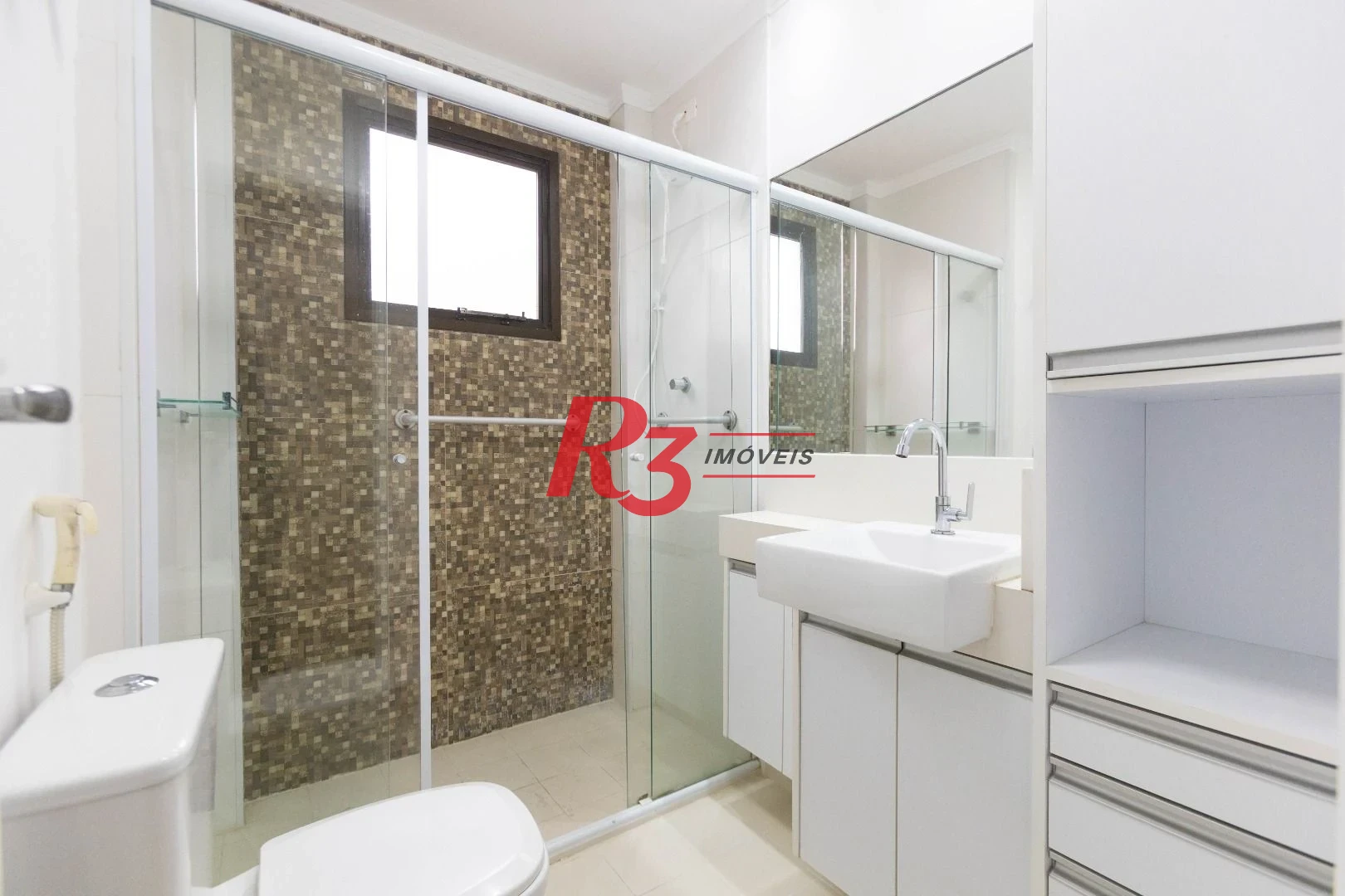 Apartamento à venda, 87 m² por R$ 1.050.000,00 - Gonzaga - Santos/SP