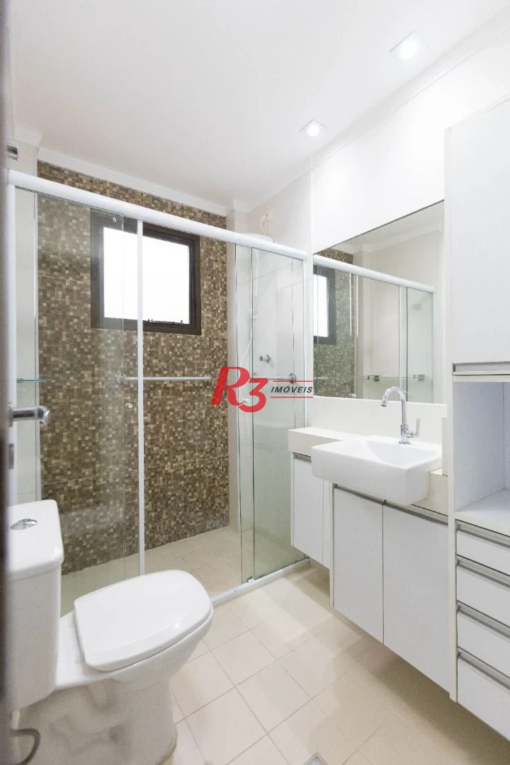 Apartamento à venda, 87 m² por R$ 1.050.000,00 - Gonzaga - Santos/SP
