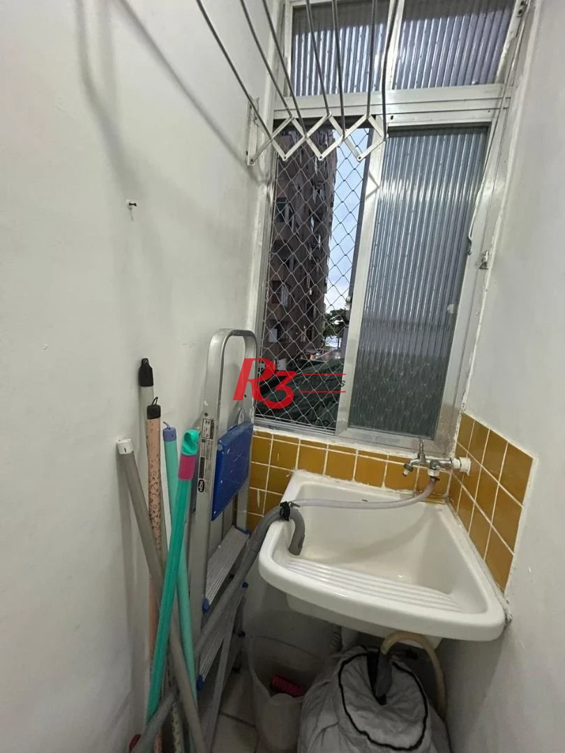 Apartamento com 1 dormitório à venda, 39 m² por R$ 330.000,00 - Embaré - Santos/SP