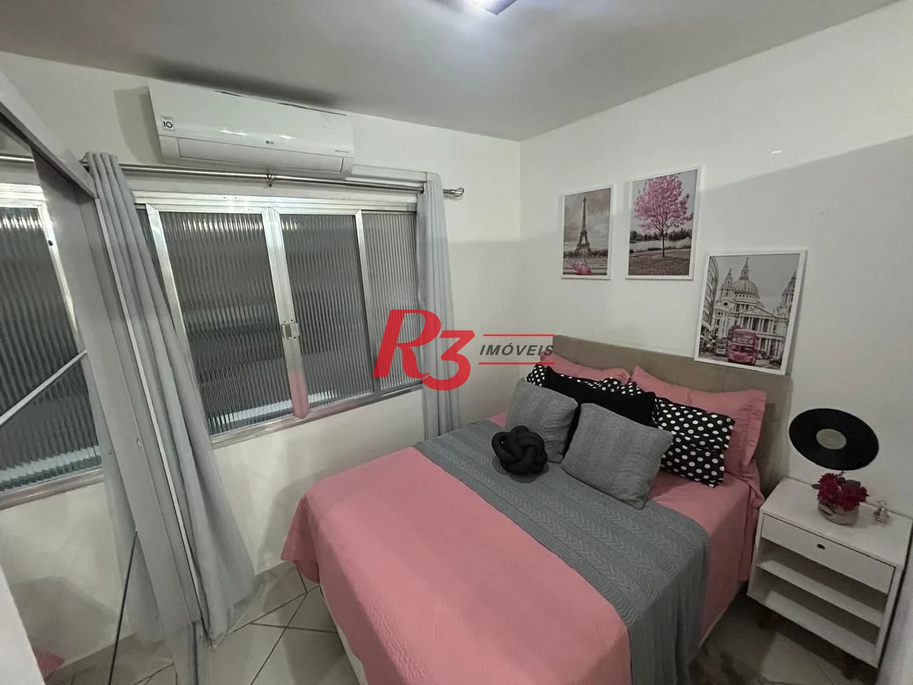 Apartamento com 1 dormitório à venda, 39 m² por R$ 330.000,00 - Embaré - Santos/SP