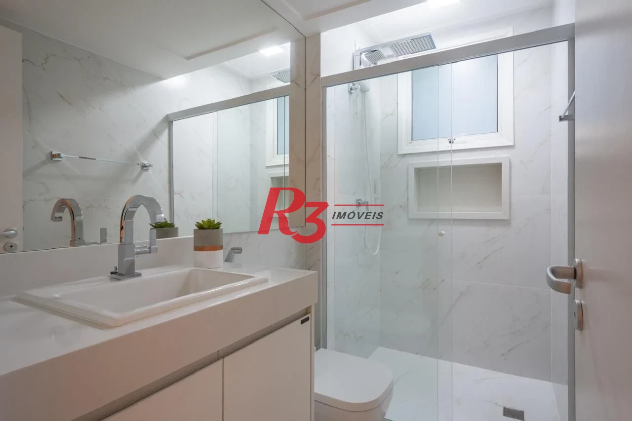 Apartamento com 1 dormitório à venda, 69 m² por R$ 750.000,00 - Gonzaga - Santos/SP