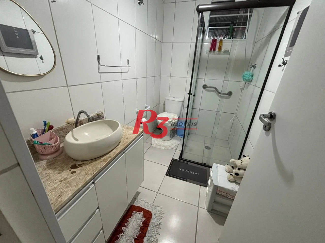 Apartamento com 2 dormitórios à venda, 75 m² por R$ 420.000,00 - Embaré - Santos/SP