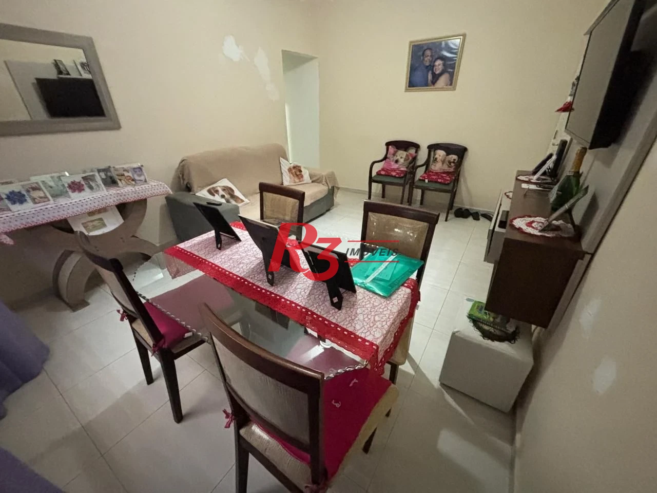 Apartamento com 2 dormitórios à venda, 75 m² por R$ 420.000,00 - Embaré - Santos/SP