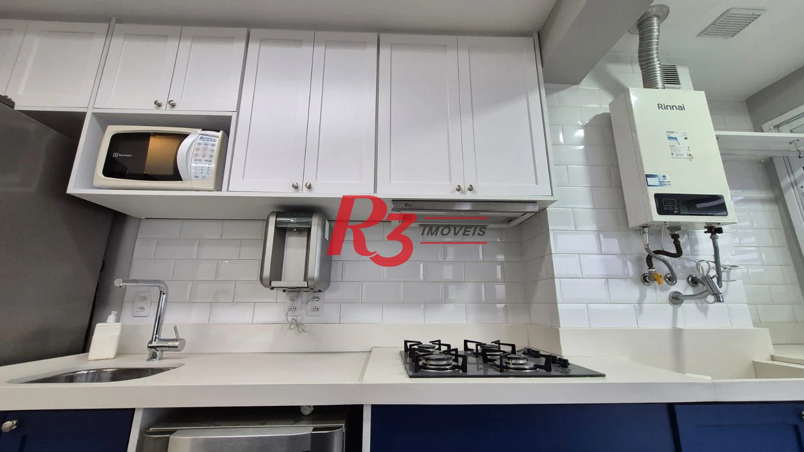 Apartamento com 1 dormitório para alugar, 47 m² por R$ 5.000,02/mês - Boqueirão - Santos/SP