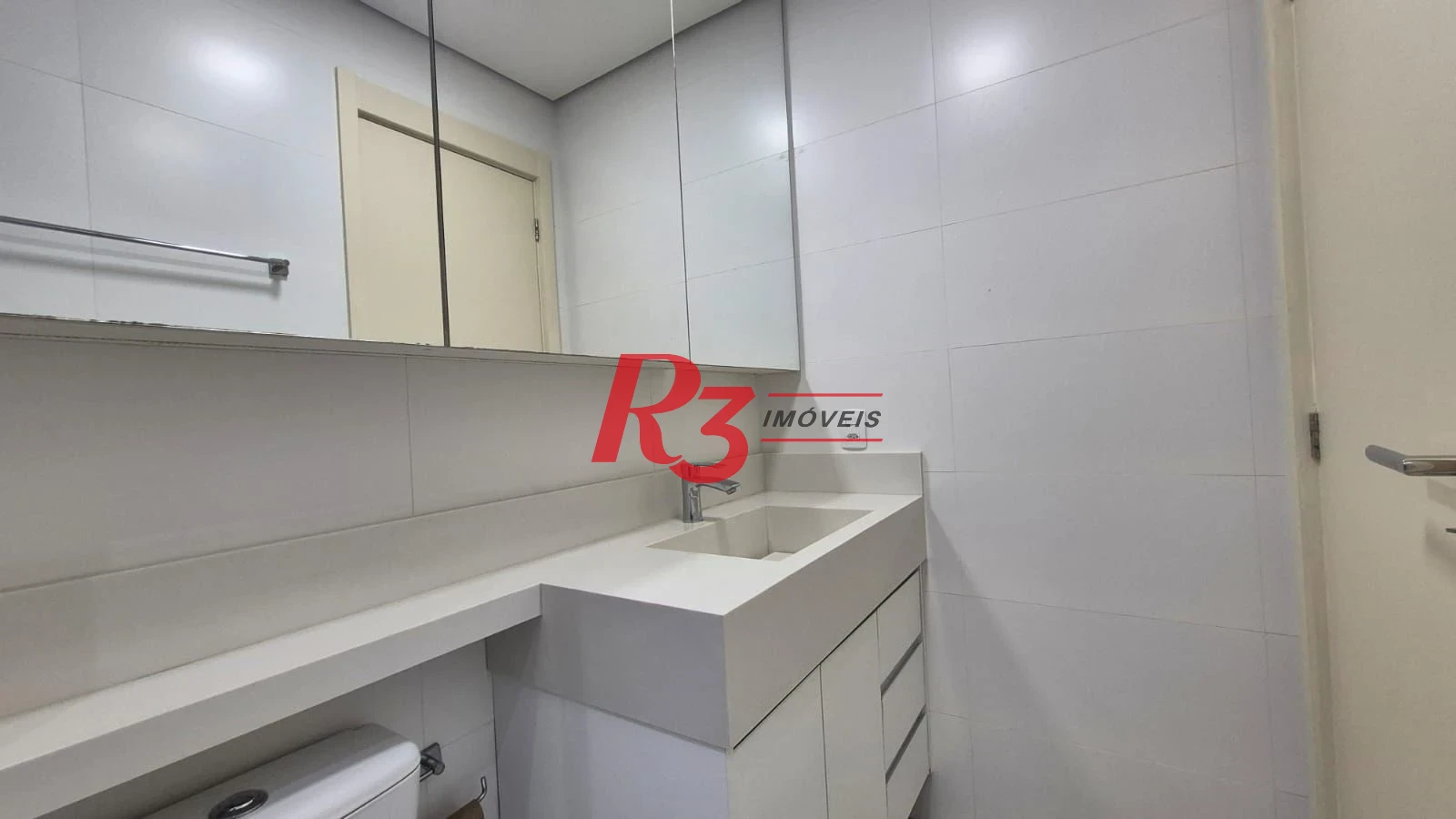Apartamento com 1 dormitório para alugar, 47 m² por R$ 5.000,02/mês - Boqueirão - Santos/SP