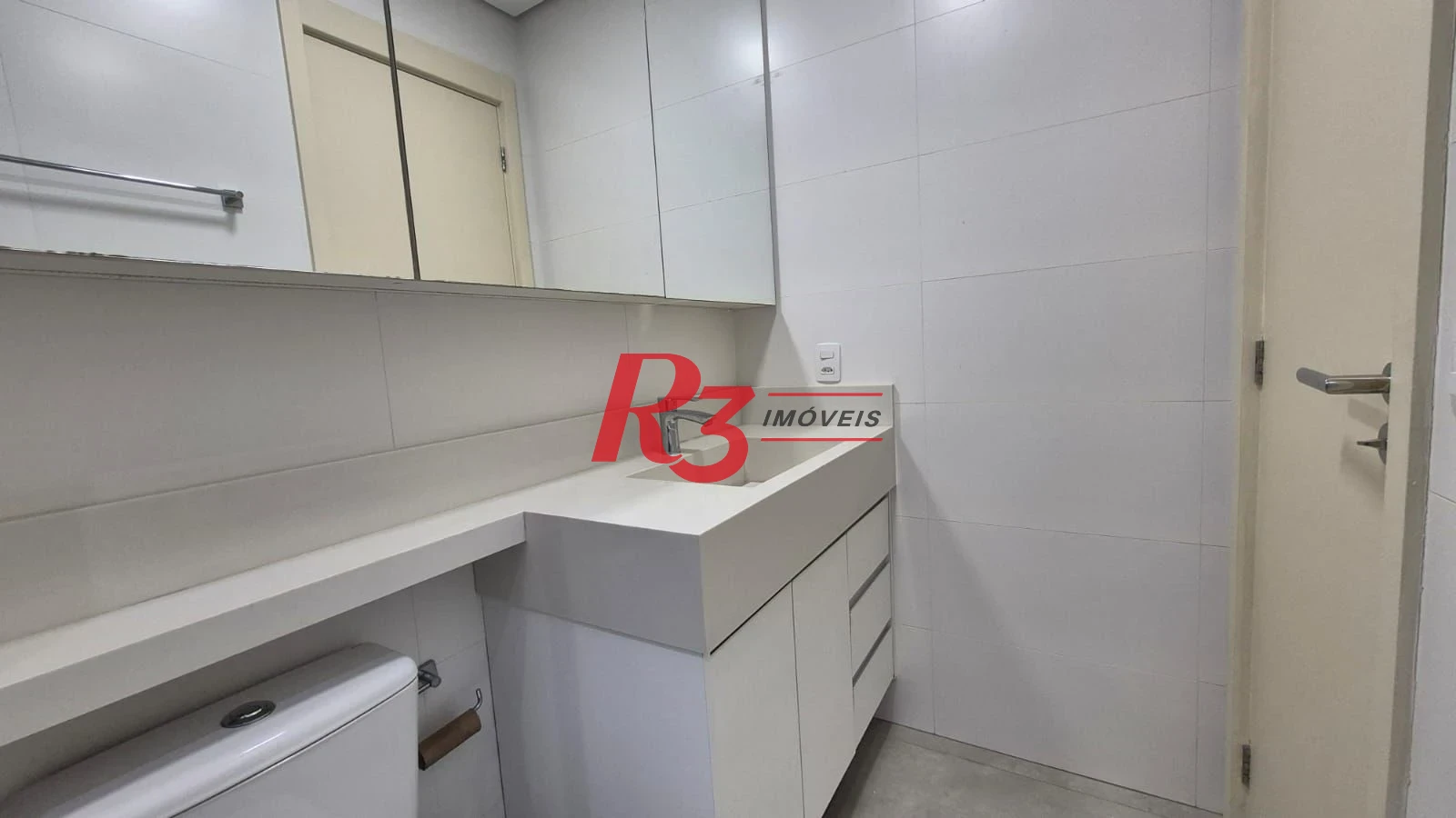Apartamento com 1 dormitório para alugar, 47 m² por R$ 5.000,02/mês - Boqueirão - Santos/SP