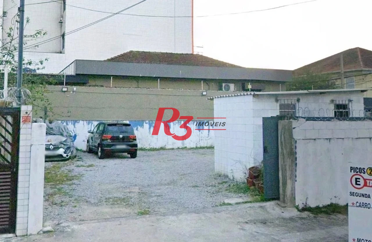 Terreno para alugar, 308 m² por R$ 5.000,00/mês - Vila Matias - Santos/SP