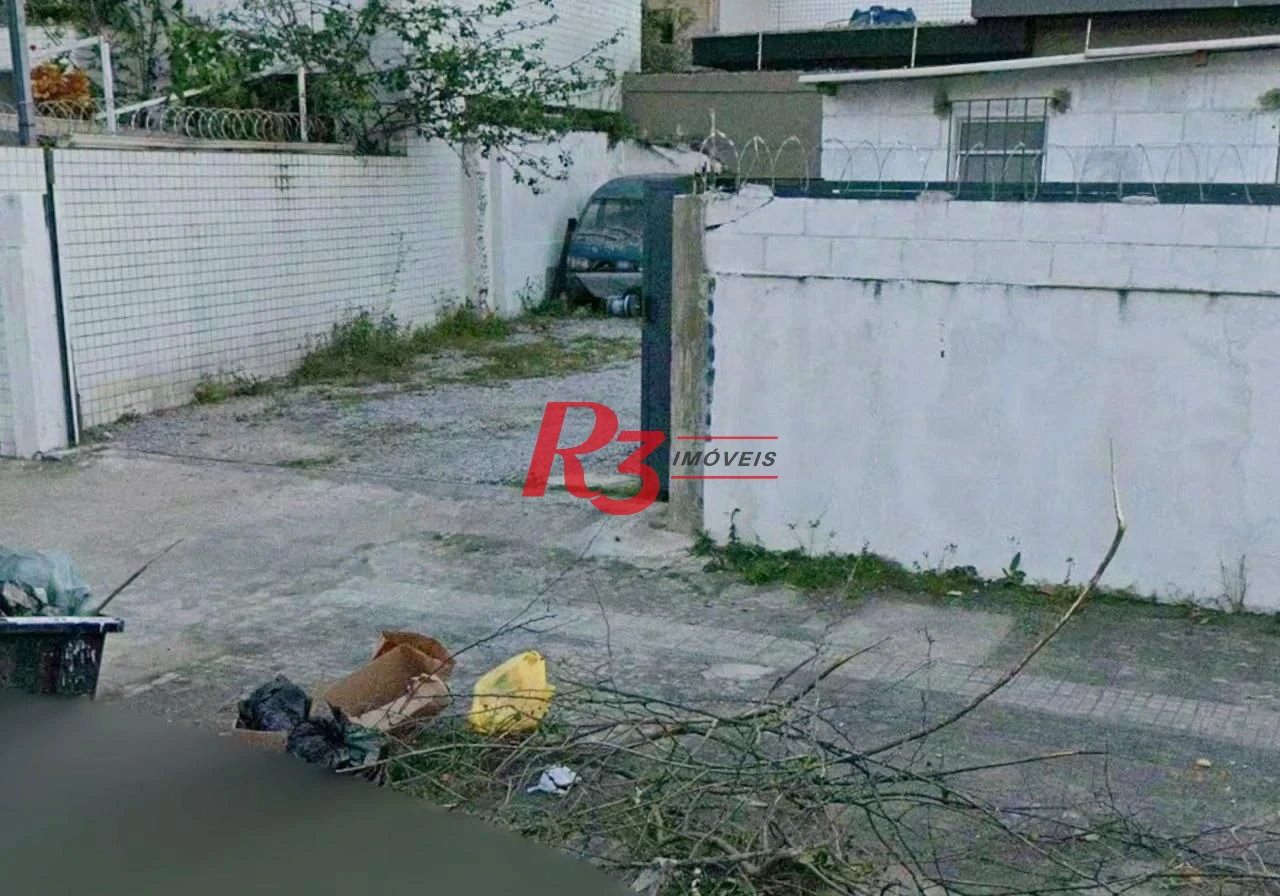 Terreno para alugar, 308 m² por R$ 5.000,00/mês - Vila Matias - Santos/SP