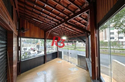 Loja para alugar, 90 m² por R$ 6.105,00/mês - José Menino - Santos/SP