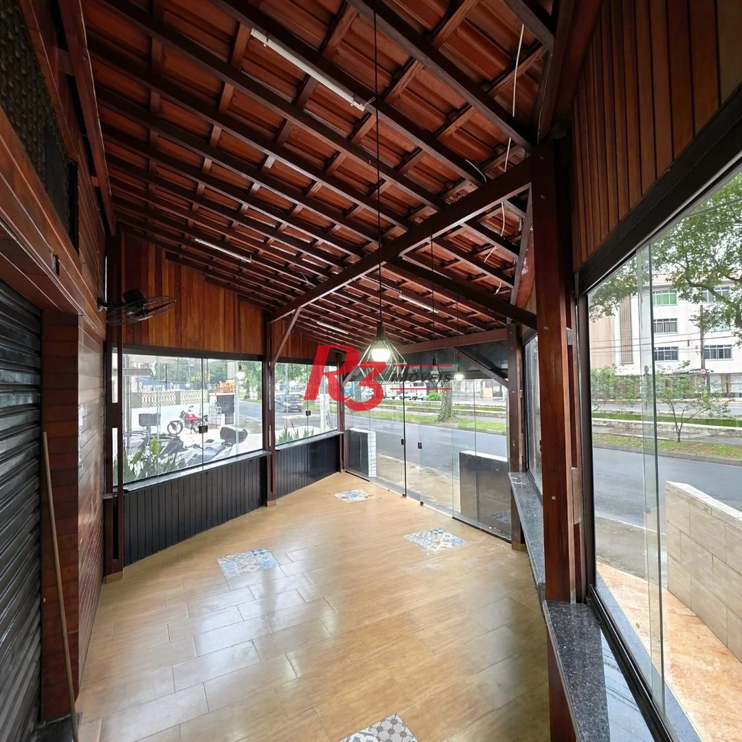 Loja para alugar, 90 m² por R$ 6.105,00/mês - José Menino - Santos/SP