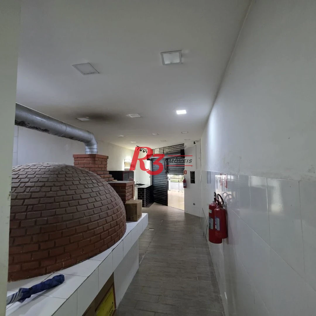 Loja para alugar, 90 m² por R$ 6.105,00/mês - José Menino - Santos/SP