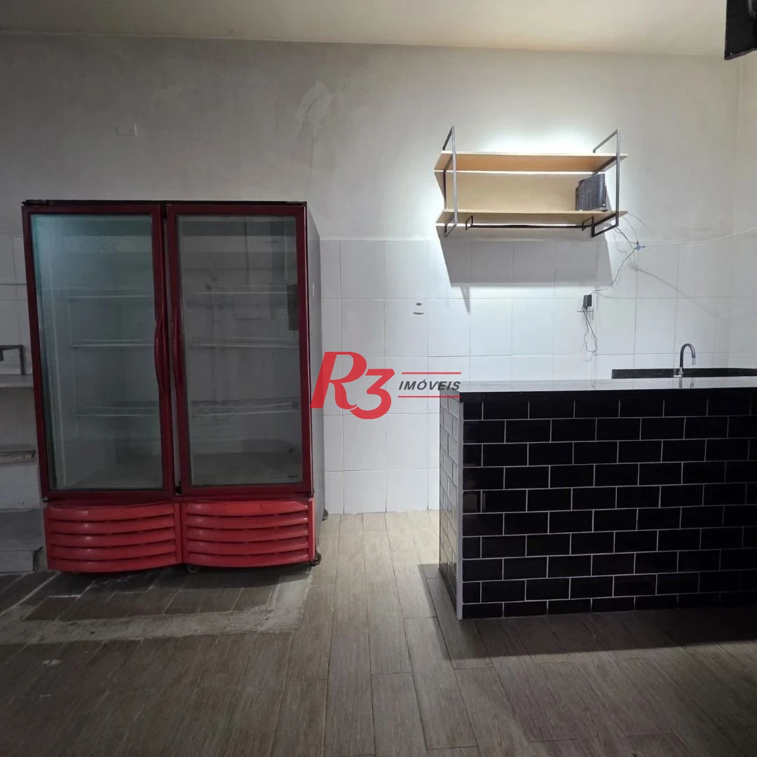 Loja para alugar, 90 m² por R$ 6.105,00/mês - José Menino - Santos/SP