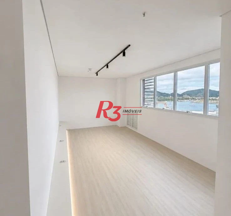 Sala para alugar, 30 m² por R$ 3.200,00/mês - Ponta da Praia - Santos/SP