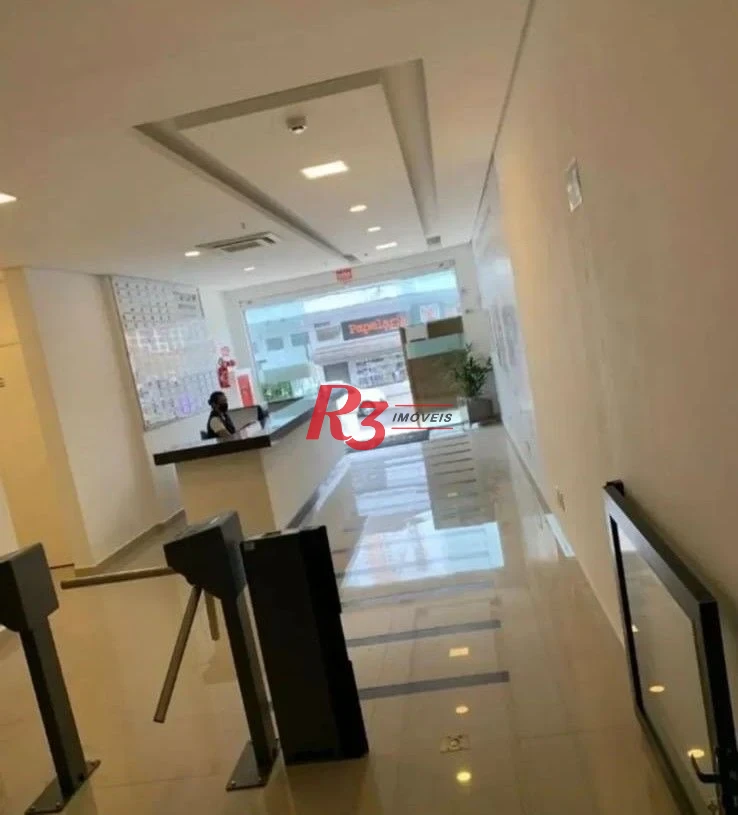 Sala para alugar, 30 m² por R$ 3.200,00/mês - Ponta da Praia - Santos/SP