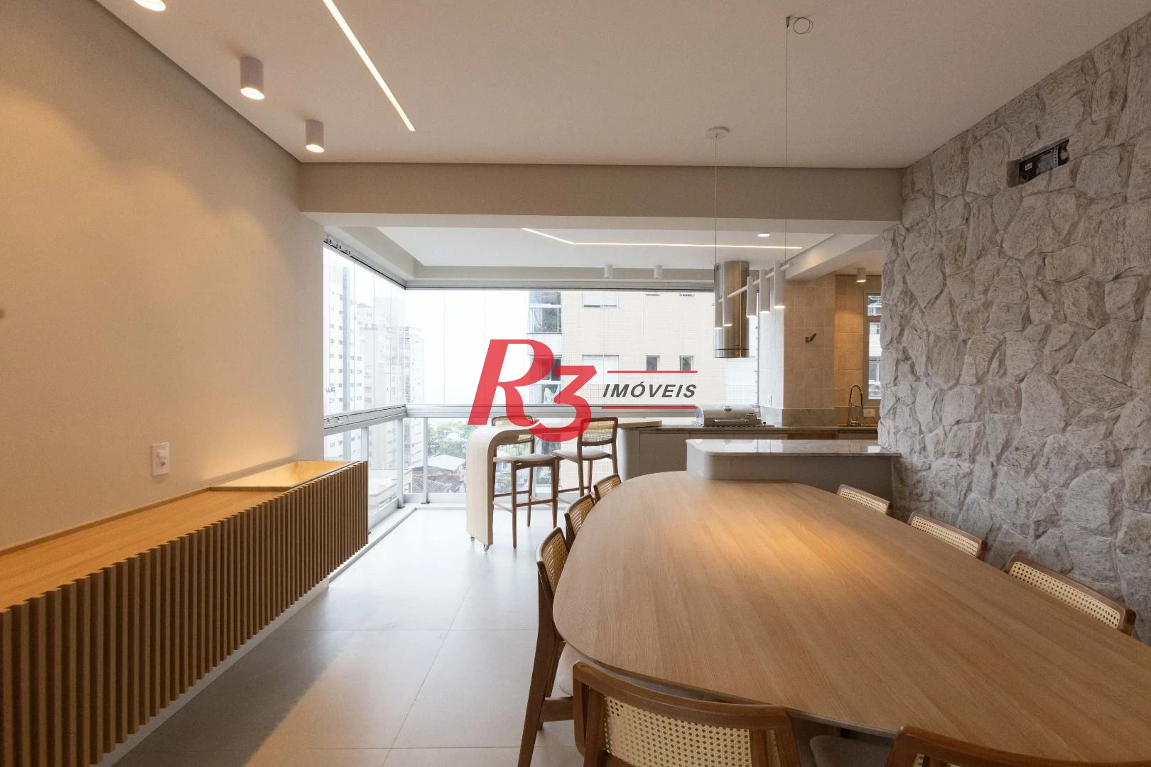 Apartamento com 3 dormitórios à venda, 209 m² por R$ 2.890.000,00 - Embaré - Santos/SP