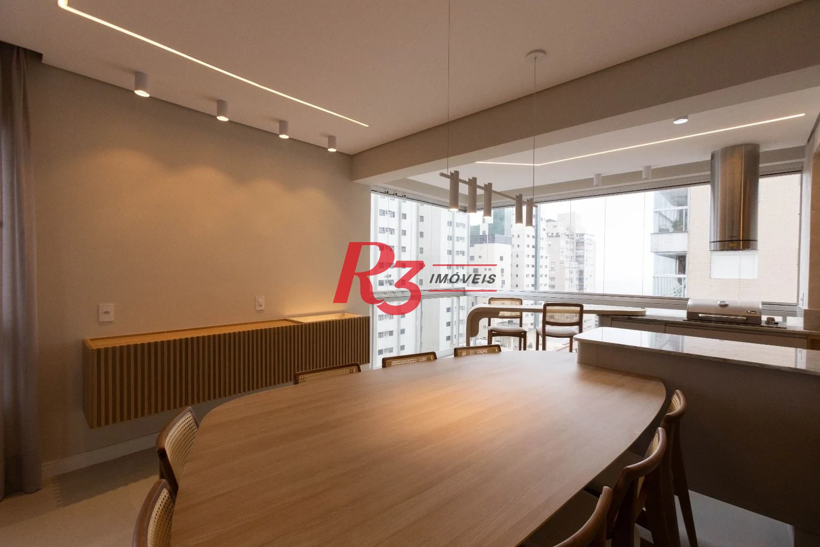 Apartamento com 3 dormitórios à venda, 209 m² por R$ 2.890.000,00 - Embaré - Santos/SP