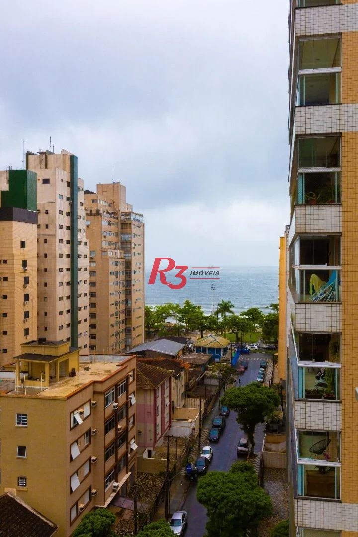 Apartamento com 3 dormitórios à venda, 209 m² por R$ 2.890.000,00 - Embaré - Santos/SP