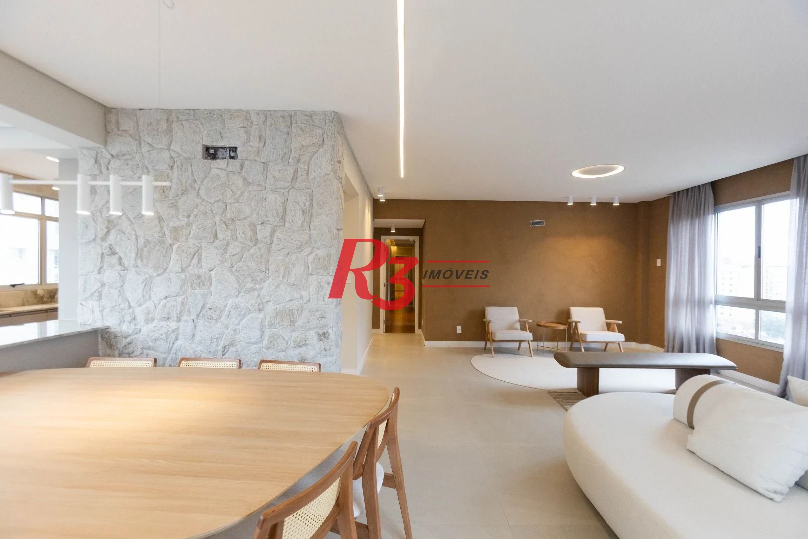 Apartamento com 3 dormitórios à venda, 209 m² por R$ 2.890.000,00 - Embaré - Santos/SP