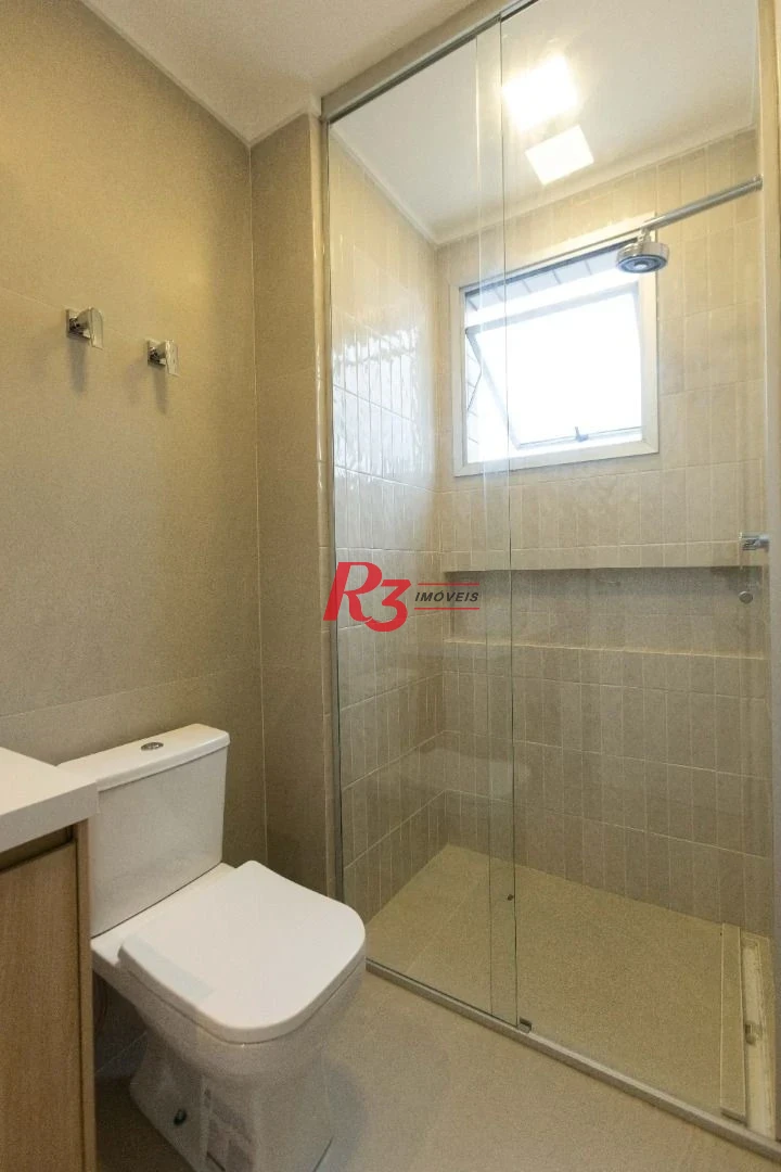 Apartamento com 3 dormitórios à venda, 209 m² por R$ 2.890.000,00 - Embaré - Santos/SP
