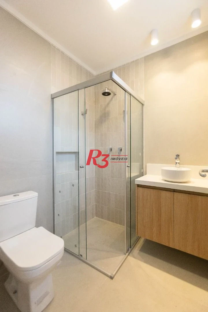 Apartamento com 3 dormitórios à venda, 209 m² por R$ 2.890.000,00 - Embaré - Santos/SP