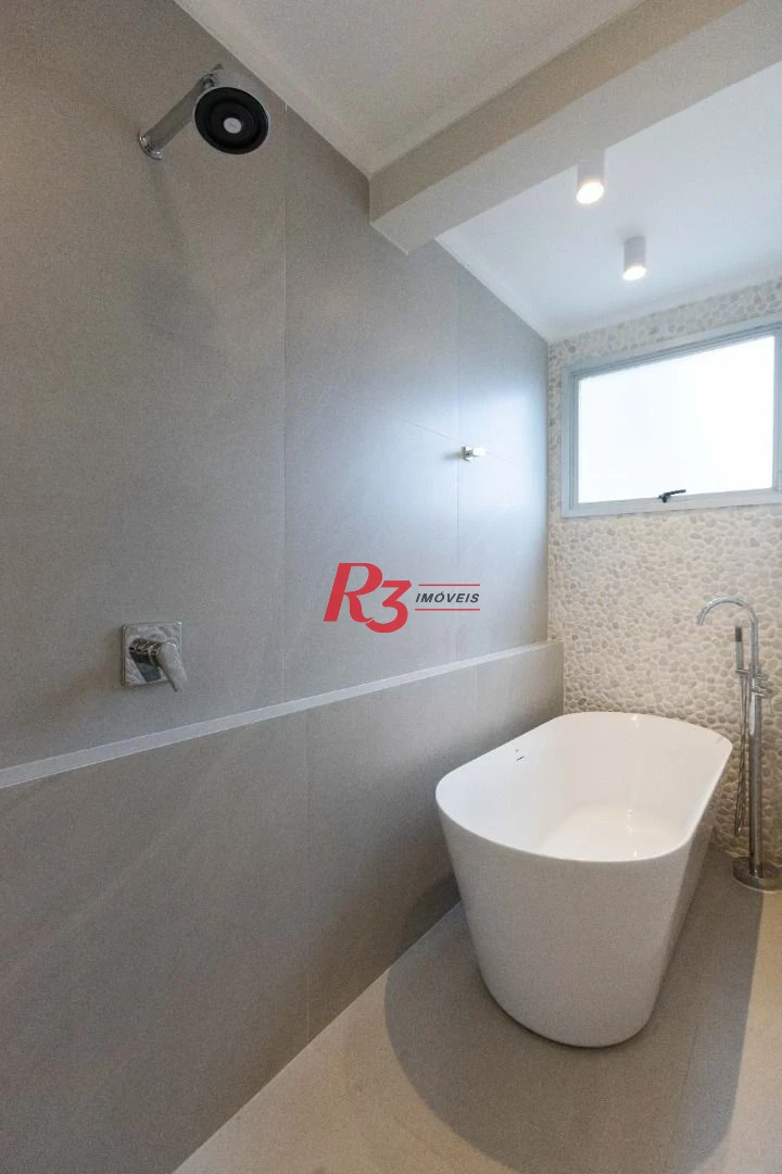 Apartamento com 3 dormitórios à venda, 209 m² por R$ 2.890.000,00 - Embaré - Santos/SP