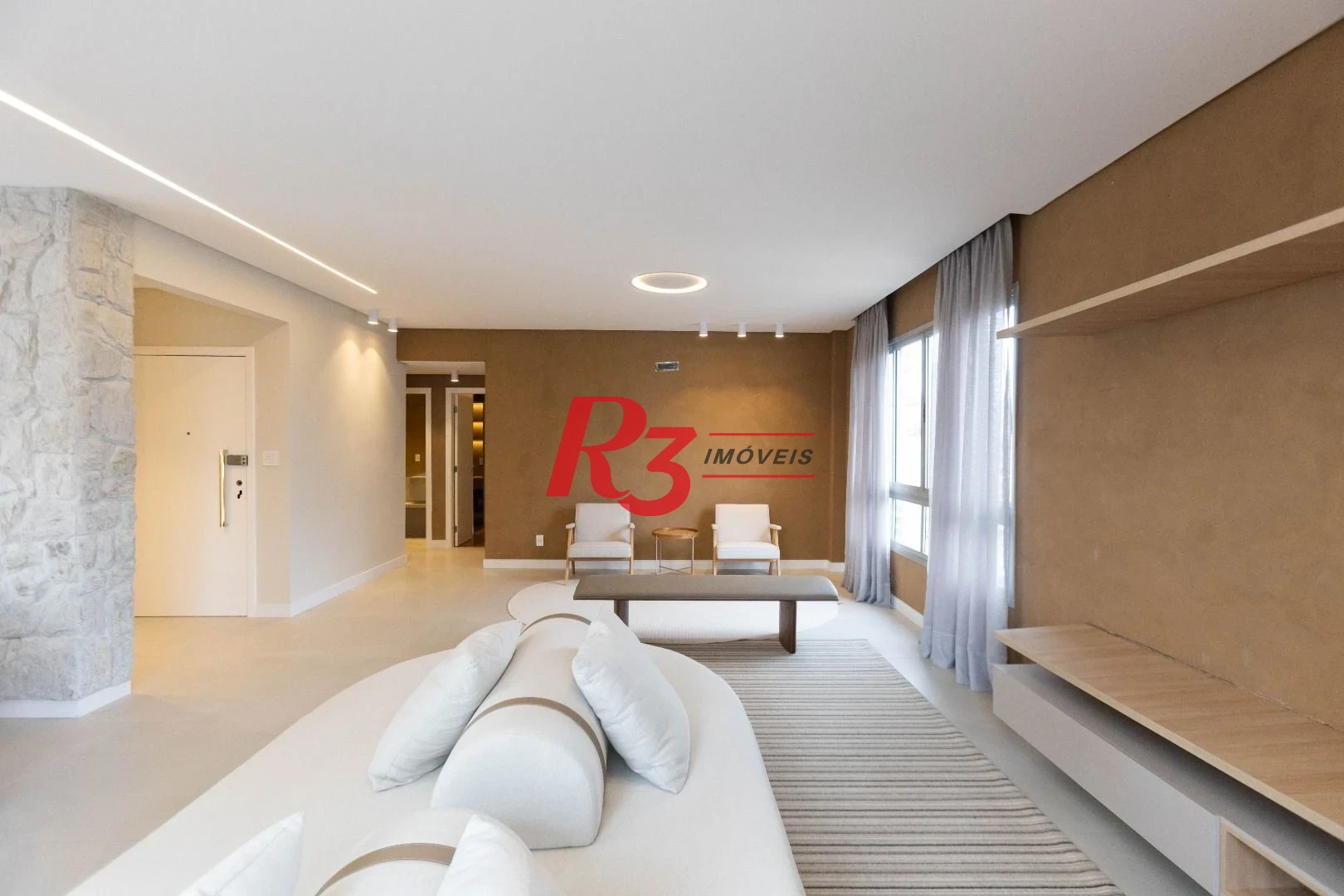 Apartamento com 3 dormitórios à venda, 209 m² por R$ 2.890.000,00 - Embaré - Santos/SP