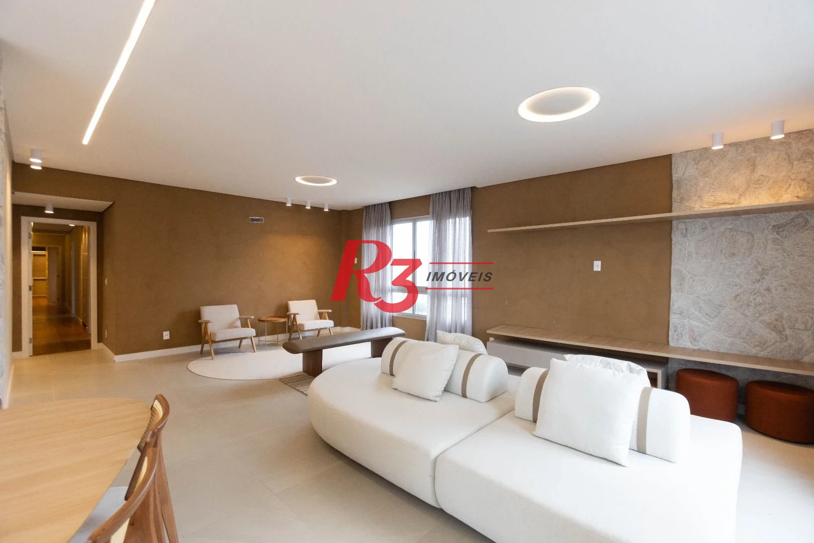 Apartamento com 3 dormitórios à venda, 209 m² por R$ 2.890.000,00 - Embaré - Santos/SP