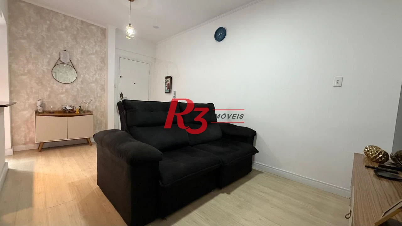 Apartamento com 2 dormitórios à venda, 52 m² por R$ 460.000,00 - José Menino - Santos/SP