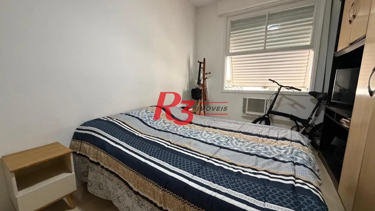 Apartamento com 2 dormitórios à venda, 52 m² por R$ 460.000,00 - José Menino - Santos/SP