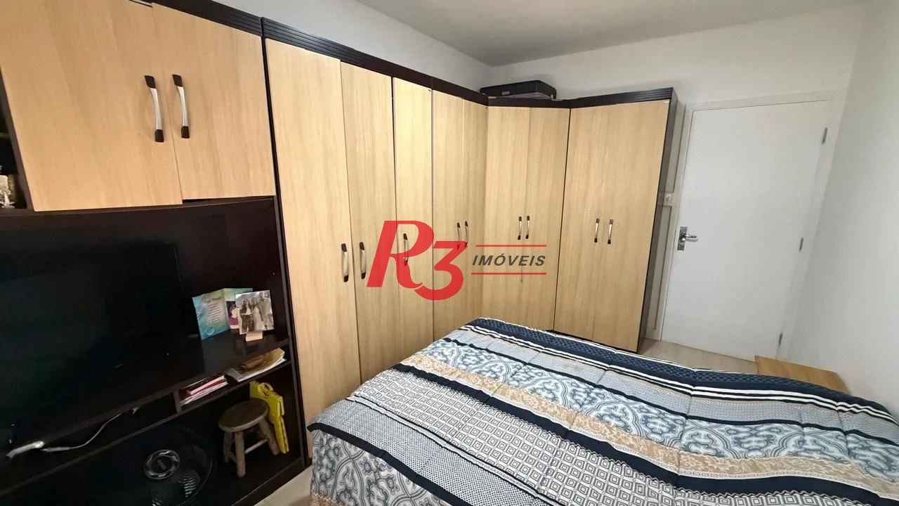 Apartamento com 2 dormitórios à venda, 52 m² por R$ 460.000,00 - José Menino - Santos/SP