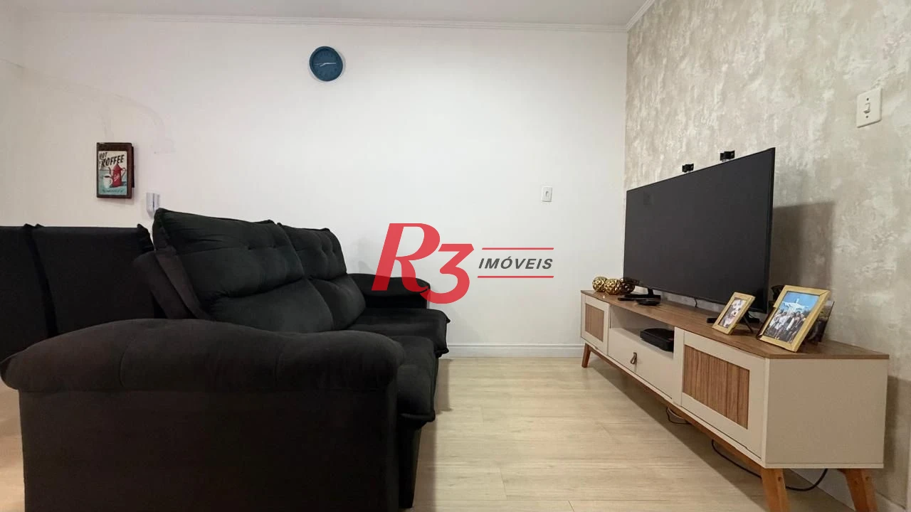 Apartamento com 2 dormitórios à venda, 52 m² por R$ 460.000,00 - José Menino - Santos/SP